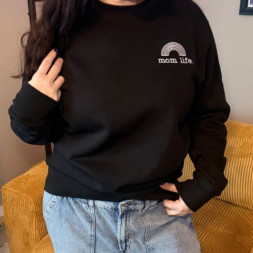 Mom Life • Organic Cotton Sweatshirt